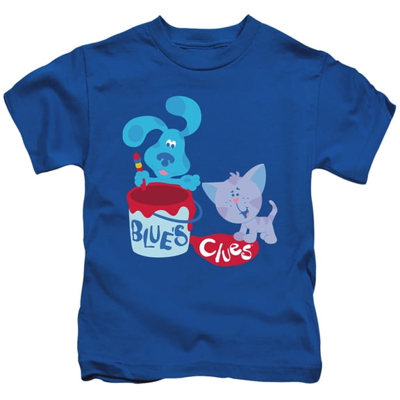 Blue's Clues (Classic) Paint It! Unisex Youth Juvenile T-Shirt
