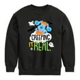 thumbnail image 1 of Blue's Clues & You! - Creeping It Real - Toddler And Youth Crewneck Fleece Sweatshirt, 1 of 5