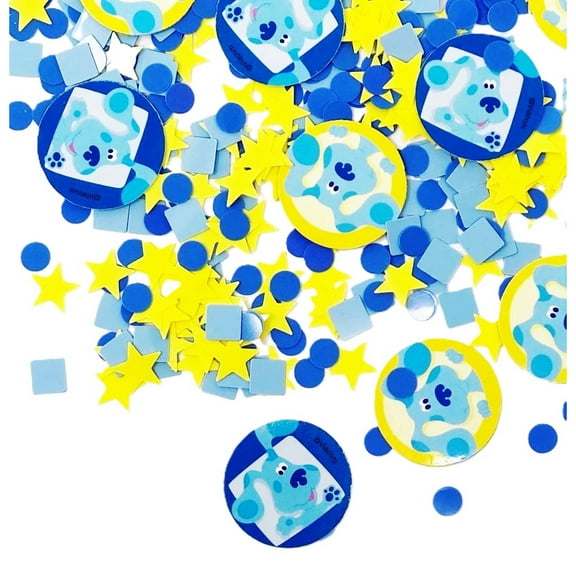 Blue's Clues Double Sided Confetti Kids Party Table Decoration - 2 Packs