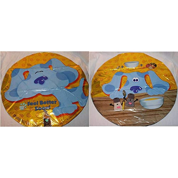 Blue's Clues"Feel Better Soon" Mylar Foil Balloons 18" - 2 count