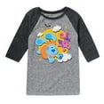 thumbnail image 1 of Blue's Clues & You! - Full Moon - Toddler And Youth Raglan Graphic T-Shirt, 1 of 4
