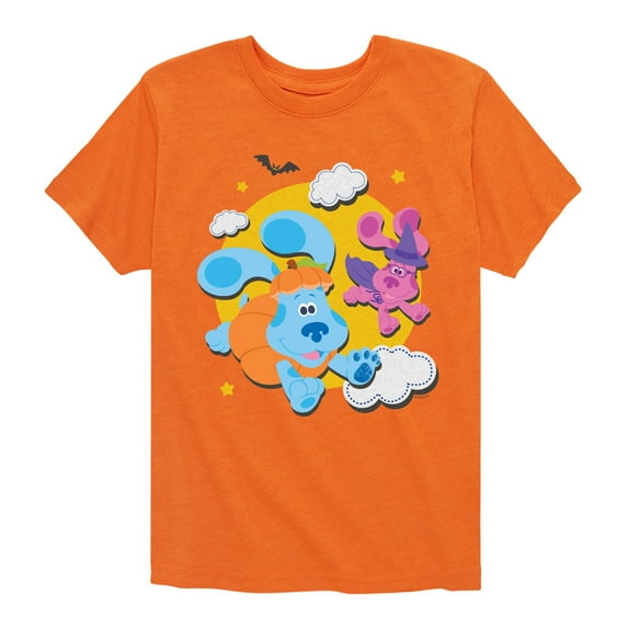 Blue's Clues & You! - Full Moon - Toddler And Youth Short Sleeve Graphic T-Shirt