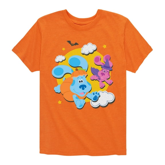 Blue's Clues & You! - Full Moon - Toddler And Youth Short Sleeve Graphic T-Shirt