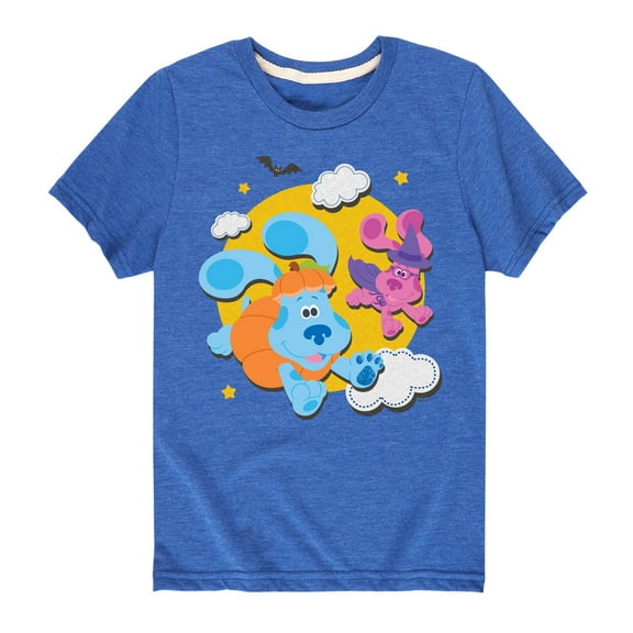 Blue's Clues & You! - Full Moon - Toddler And Youth Short Sleeve Graphic T-Shirt