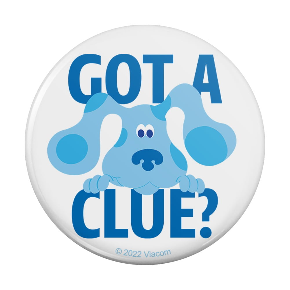 Blue's Clues Got a Clue Pinback Button Pin - Walmart.com