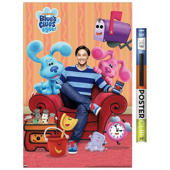 Blue's Clues - Group Wall Poster, 22.375" x 34"