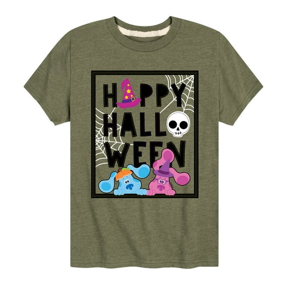 Blue's Clues - Happy Halloween - Toddler And Youth Short Sleeve Graphic T-Shirt