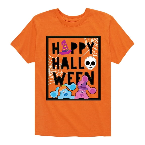 Blue's Clues - Happy Halloween - Toddler And Youth Short Sleeve Graphic T-Shirt