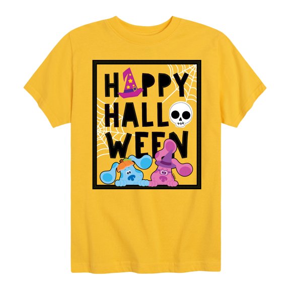 Blue's Clues - Happy Halloween - Toddler And Youth Short Sleeve Graphic T-Shirt