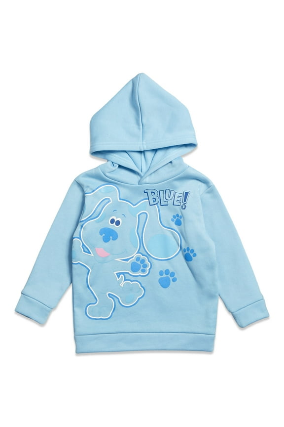 Blue's Clues Little Boys Fleece Pullover Hoodie Infant to Little Kid
