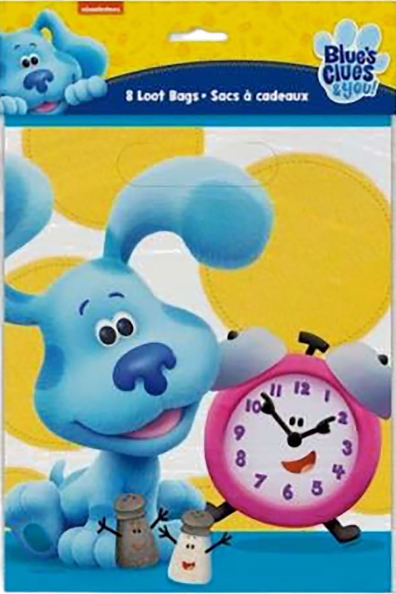 Blue's Clues Lootbags (8 Pk) Party Supplies Decorations
