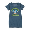 thumbnail image 1 of Blue's Clues - Mommy's Perfect Pumpkin - Toddler And Youth Girls Fleece Dress, 1 of 5