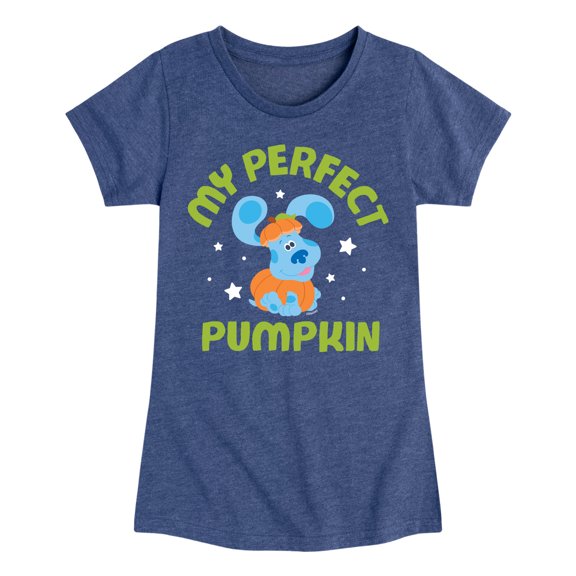 Blue's Clues - Mommy's Perfect Pumpkin - Toddler And Youth Girls Short Sleeve Graphic T-Shirt