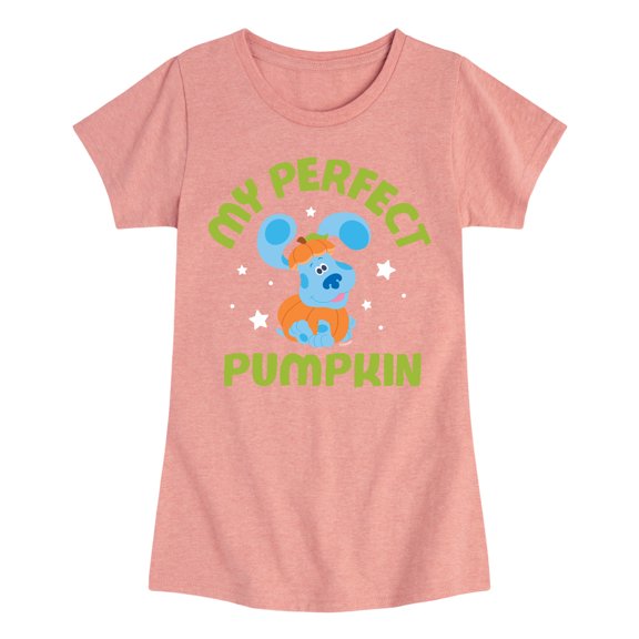 Blue's Clues - Mommy's Perfect Pumpkin - Toddler And Youth Girls Short Sleeve Graphic T-Shirt
