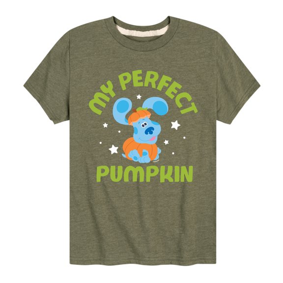 Blue's Clues - Mommy's Perfect Pumpkin - Toddler And Youth Short Sleeve Graphic T-Shirt