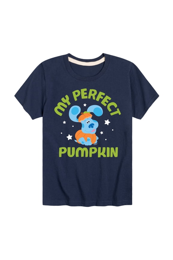 Blue's Clues - Mommy's Perfect Pumpkin - Toddler And Youth Short Sleeve Graphic T-Shirt