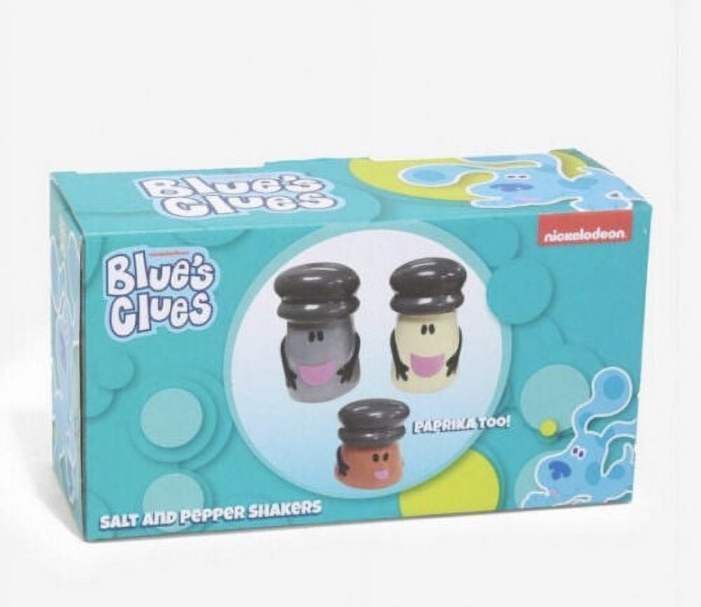 Blue's Clues Mr. Salt Mrs. Pepper Baby Paprika Cermaic Shaker Set