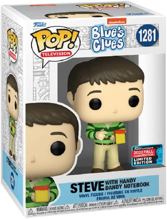 Funko Pop! Blue's Clues Steve with Handy Dandy Notebook