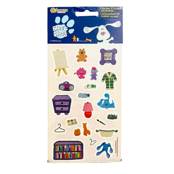 Blue's Clues Sticker and Scene Set
