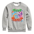 thumbnail image 1 of Blue's Clues & You! - Trick Or Treat - Toddler And Youth Crewneck Fleece Sweatshirt, 1 of 5