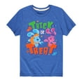 thumbnail image 1 of Blue's Clues & You! - Trick Or Treat - Toddler And Youth Short Sleeve Graphic T-Shirt, 1 of 5
