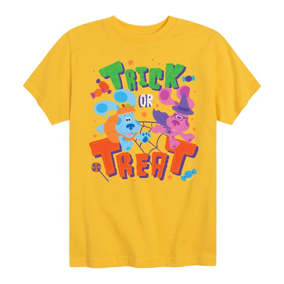 Blue's Clues & You! - Trick Or Treat - Toddler And Youth Short Sleeve Graphic T-Shirt