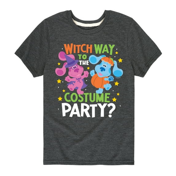 Blue's Clues & You! - Witch Way To The Costume Party - Toddler And Youth Short Sleeve Graphic T-Shirt