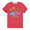 thumbnail image 1 of Blue's Clues - Witching You A Happy Halloween - Toddler And Youth Short Sleeve Graphic T-Shirt, 1 of 5