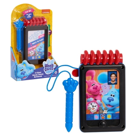 Blue’s Clues & You! 2-Sided Handy Dandy Notebook, Kids Toys for Ages 3 Up, Gifts and Presents