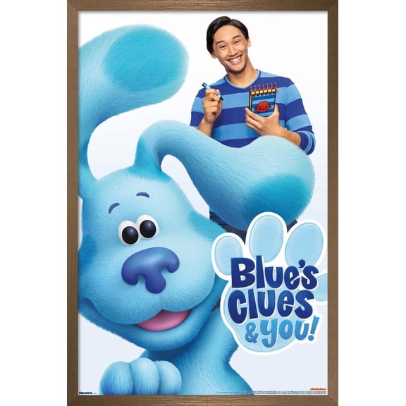 Blue's Clues & You (2019) - One Sheet Wall Poster, 22.375" x 34" Framed