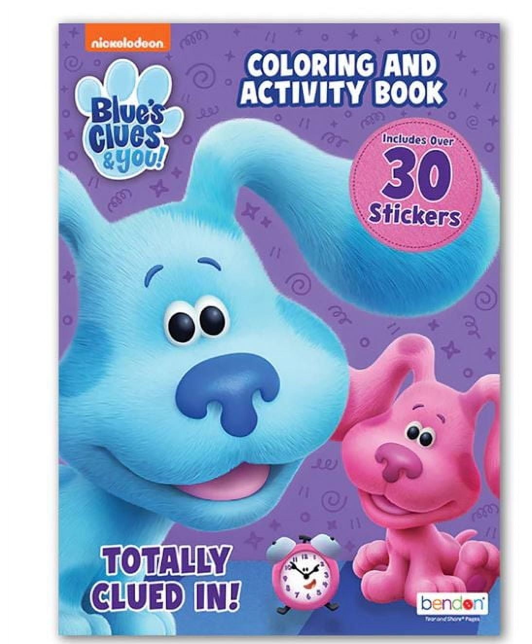 Blue's Clues & You! 6 PC Coloring & Activity Book Bundle