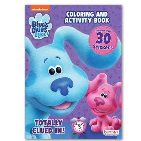 Blue's Clues & You! 6 PC Coloring & Activity Book Bundle