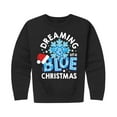 thumbnail image 1 of Blue's Clues & You! - A Blue Christmas - Toddler And Youth Crewneck Fleece Sweatshirt, 1 of 5