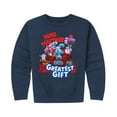 thumbnail image 1 of Blue's Clues & You! - A Blue Christmas - Toddler And Youth Crewneck Fleece Sweatshirt, 1 of 5
