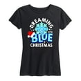 thumbnail image 1 of Blue's Clues & You! - A Blue Christmas - Women's Short Sleeve Graphic T-Shirt, 1 of 5