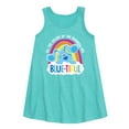 thumbnail image 1 of Blue's Clues & You! - All The Colors Of The Rainbow Are Beautiful - Toddler and Youth Girls A-line Dress, 1 of 4