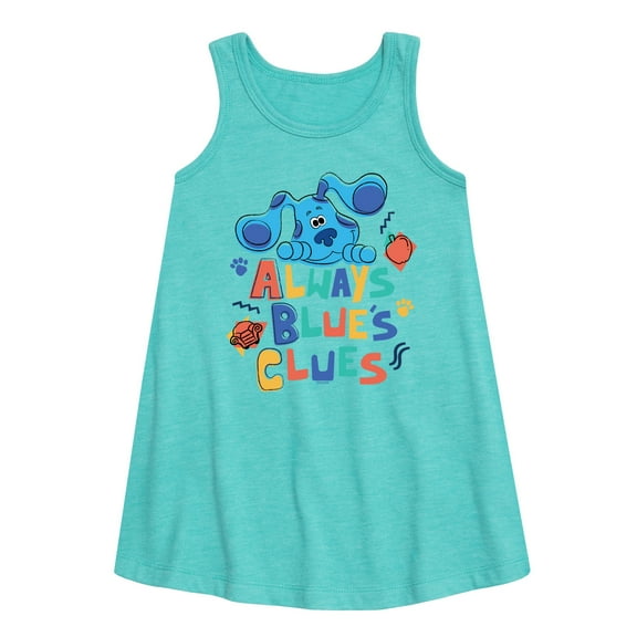 Blue's Clues & You! - Always Blue's Clues - Toddler & Youth Girls A-line Dress