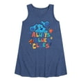 thumbnail image 1 of Blue's Clues & You! - Always Blue's Clues - Toddler & Youth Girls A-line Dress, 1 of 4