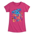 thumbnail image 1 of Blue's Clues & You! - Always Blue's Clues - Toddler & Youth Girls Short Sleeve Graphic T-Shirt, 1 of 4