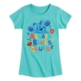 thumbnail image 1 of Blue's Clues & You! - Always Blue's Clues - Toddler & Youth Girls Short Sleeve Graphic T-Shirt, 1 of 4