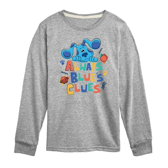 Blue's Clues & You! - Always Blue's Clues - Toddler & Youth Long Sleeve Graphic T-Shirt