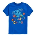 thumbnail image 1 of Blue's Clues & You! - Always Blue's Clues - Toddler & Youth Short Sleeve Graphic T-Shirt, 1 of 4