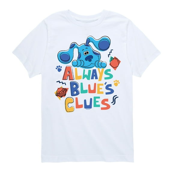 Blue's Clues & You! - Always Blue's Clues - Toddler & Youth Short Sleeve Graphic T-Shirt