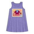 thumbnail image 1 of Blue's Clues & You! - Blue Polaroid - Toddler and Youth Girls A-line Dress, 1 of 4