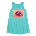 thumbnail image 1 of Blue's Clues & You! - Blue Polaroid - Toddler and Youth Girls A-line Dress, 1 of 4