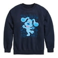 thumbnail image 1 of Blue's Clues & You! - Blue Waves Hello - Toddler & Youth Crewneck Fleece Sweatshirt, 1 of 4