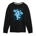 thumbnail image 1 of Blue's Clues & You! - Blue Waves Hello - Toddler & Youth Long Sleeve Graphic T-Shirt, 1 of 4