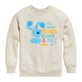 thumbnail image 1 of Blue's Clues & You! - Blue's Clues & Me - Toddler & Youth Crewneck Fleece Sweatshirt, 1 of 4