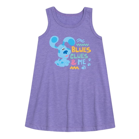 Blue's Clues & You! - Blue's Clues & Me - Toddler & Youth Girls A-line Dress