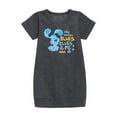 thumbnail image 1 of Blue's Clues & You! - Blue's Clues & Me - Toddler & Youth Girls Fleece Dress, 1 of 3